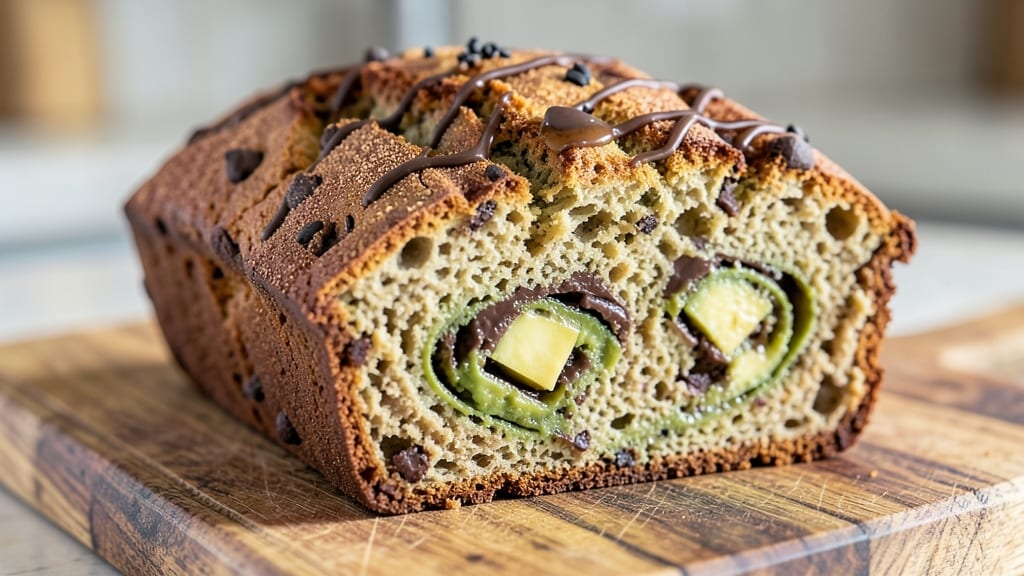 Avocado Chocolate Bread Recipe: Rich Fudgy Swirls in One Loaf