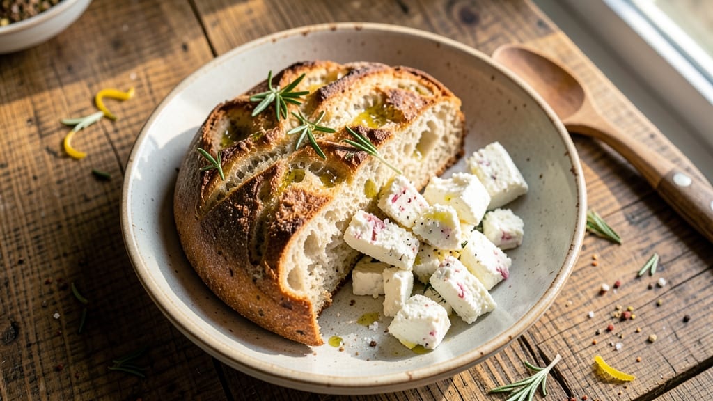 Aubree's Feta Bread Recipe: Crumbly Cheese Threads and Golden Crust Magic
