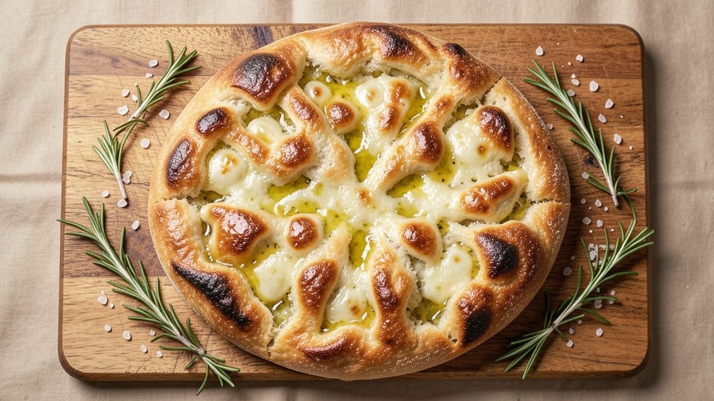 Asiago Cheese Focaccia Bread Recipe: Melty Cheese Pull-Apart Magic