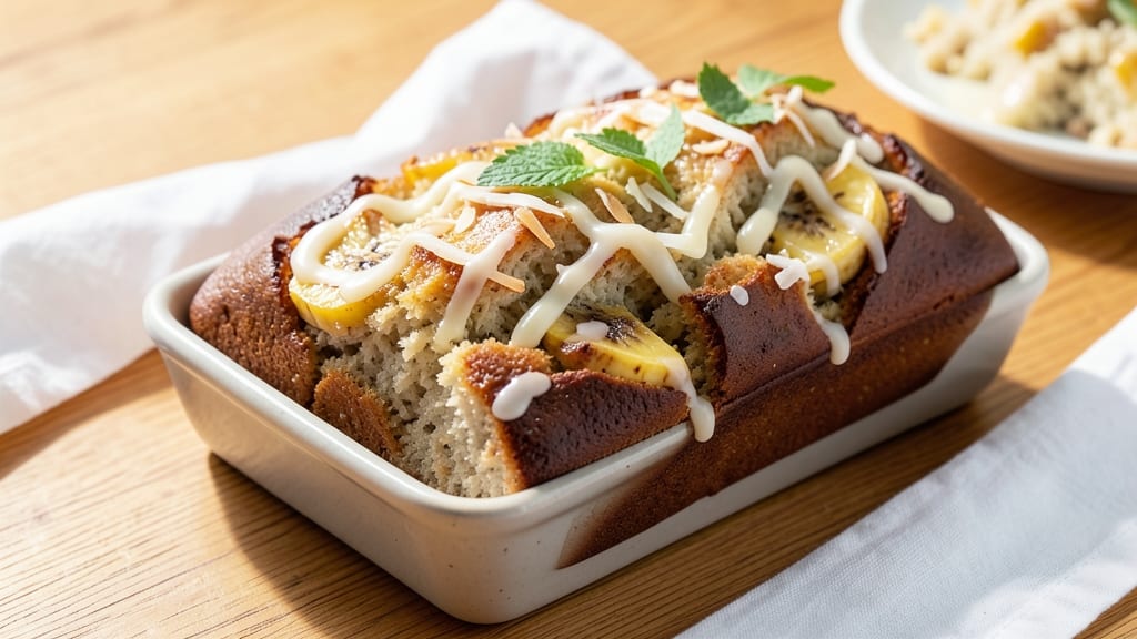 Asian Banana Bread Recipe: Fragrant Pandan and Coconut Moisture Magic