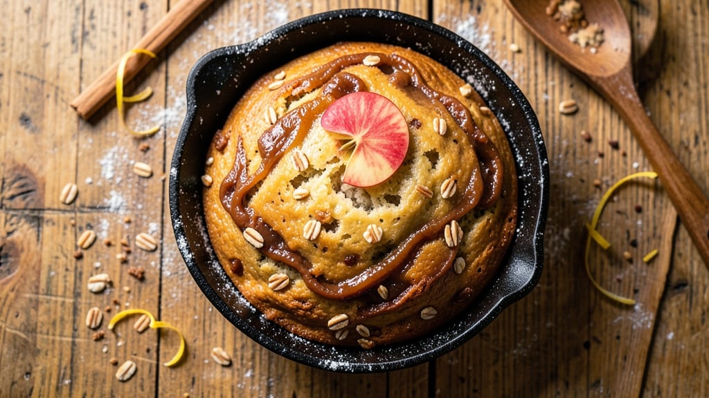 Apple Butter Quick Bread Recipe: Spiced Streusel Crown With Moist Apple Butter Core