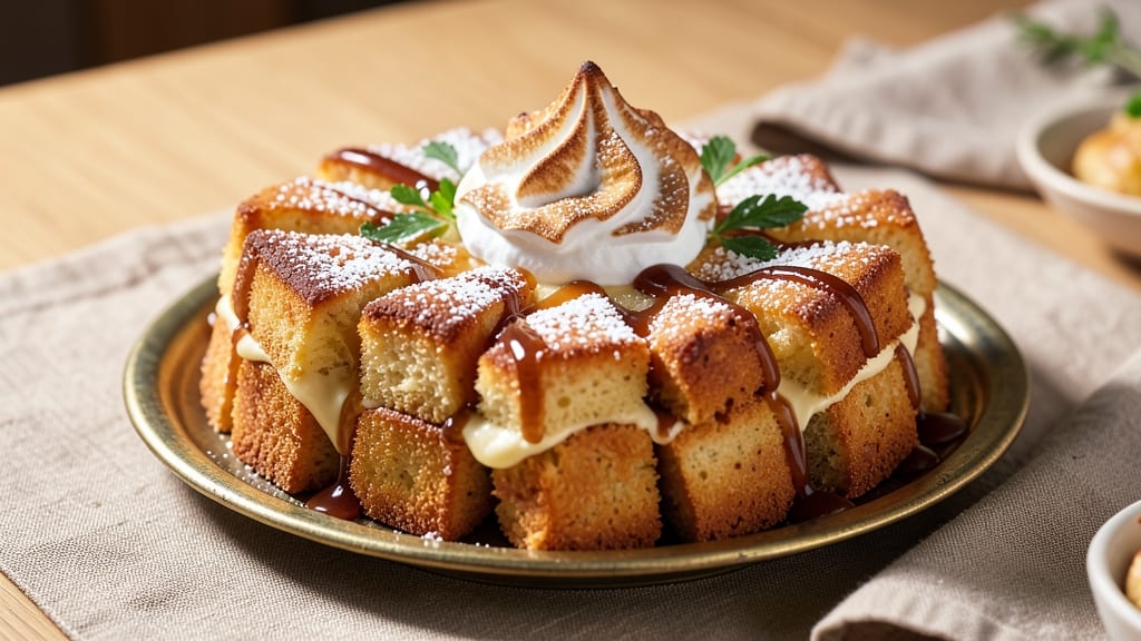 Antique Bar and Bakery Bread Pudding Recipe: Bourbon-Infused Crispy Top, Silky Middle