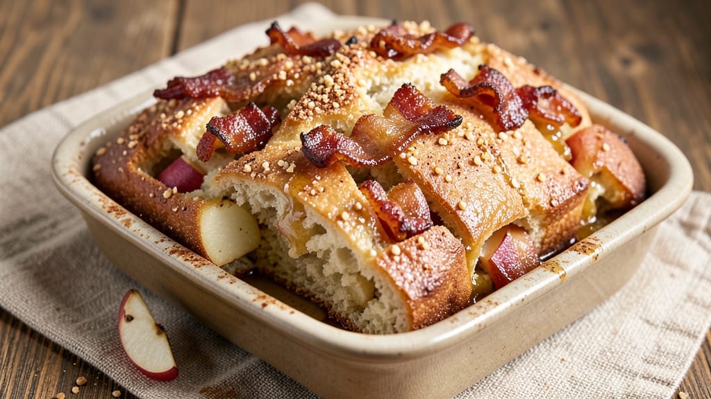 Apple Bacon Beer Bread Recipe: Savory-Sweet Swirls in One Bake