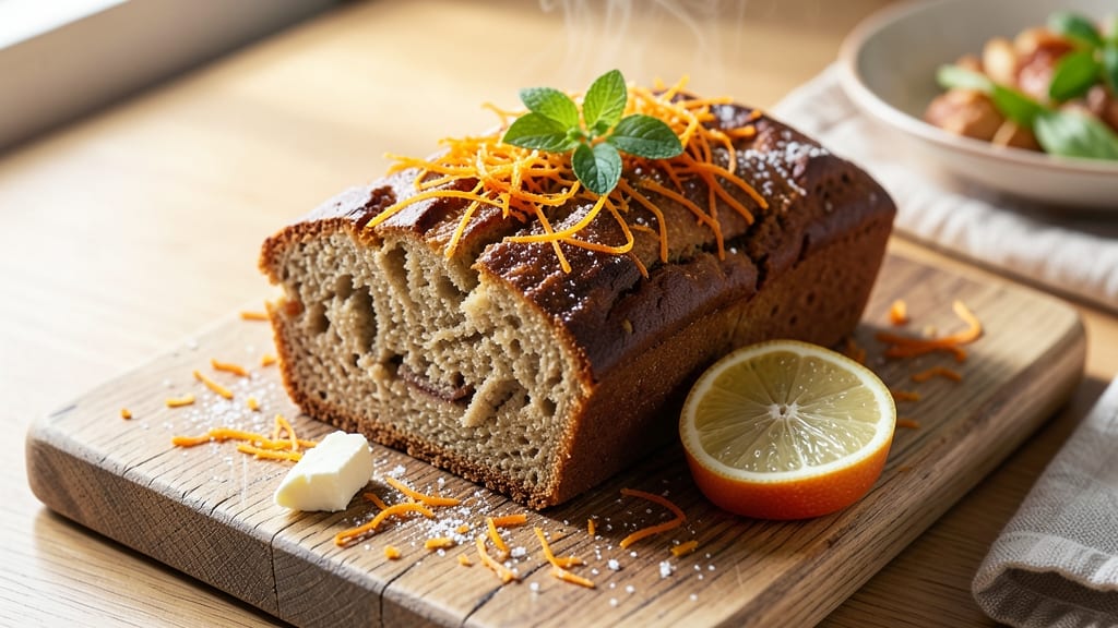 Ambrosia Bread Recipe: Citrus-Studded Swirls and Buttery Crust Magic