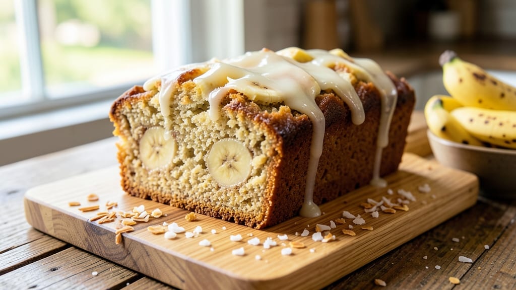 Aloha Banana Bread Recipe: Coconut Vanilla Glaze That Ties It All Together