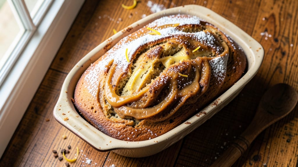 Aunty Sandys' Banana Bread Recipe: Moist Crumb with Walnut Streusel Crown
