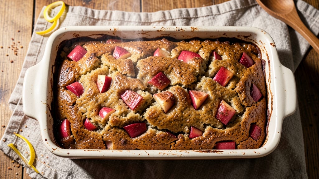 Apple Spice Quick Bread Recipe: Warm Cinnamon-Apple Streusel Top