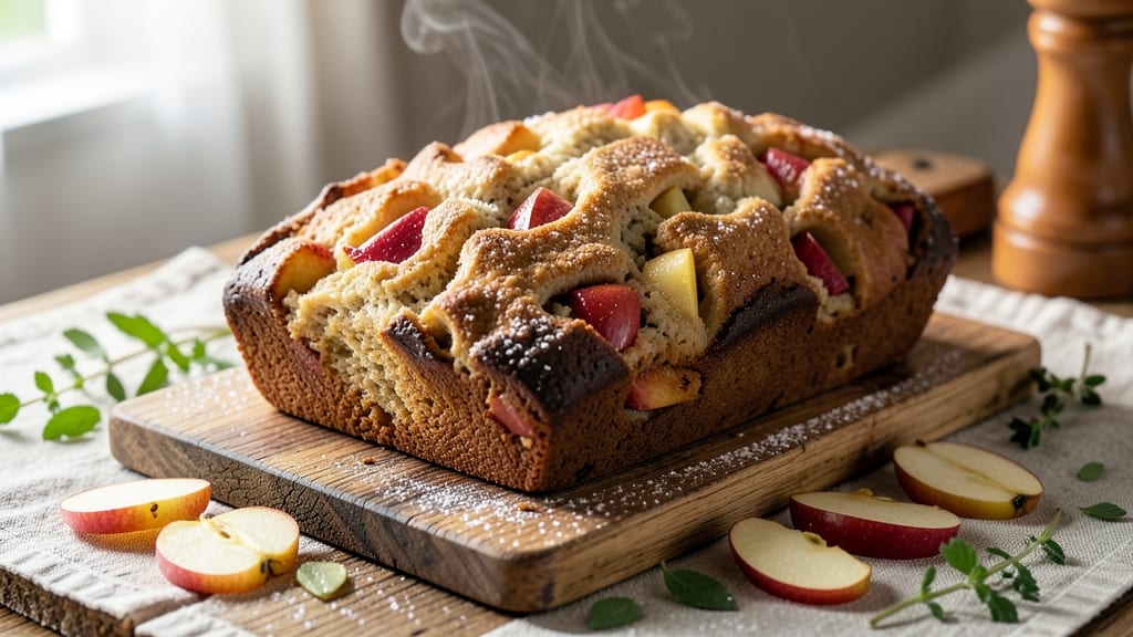 Apple Cobblestone Bread Recipe: Warm Apple Streusel Crust With Buttery Swirls