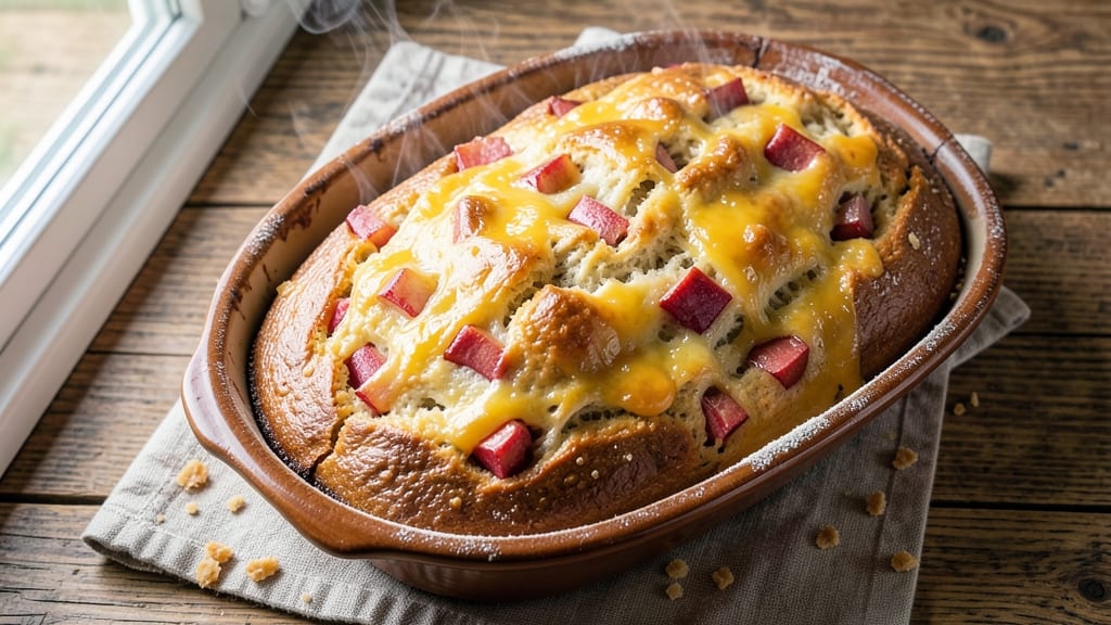 Apple Cheddar Bread Recipe: Sweet-Tart Apple Streusel With Sharp Cheese Pulls