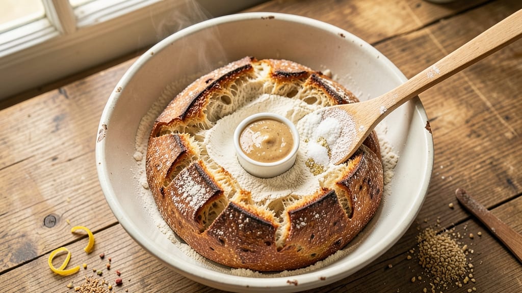 All Purpose Sourdough Bread Recipe: Fermented Flavor With No-Knead Ease