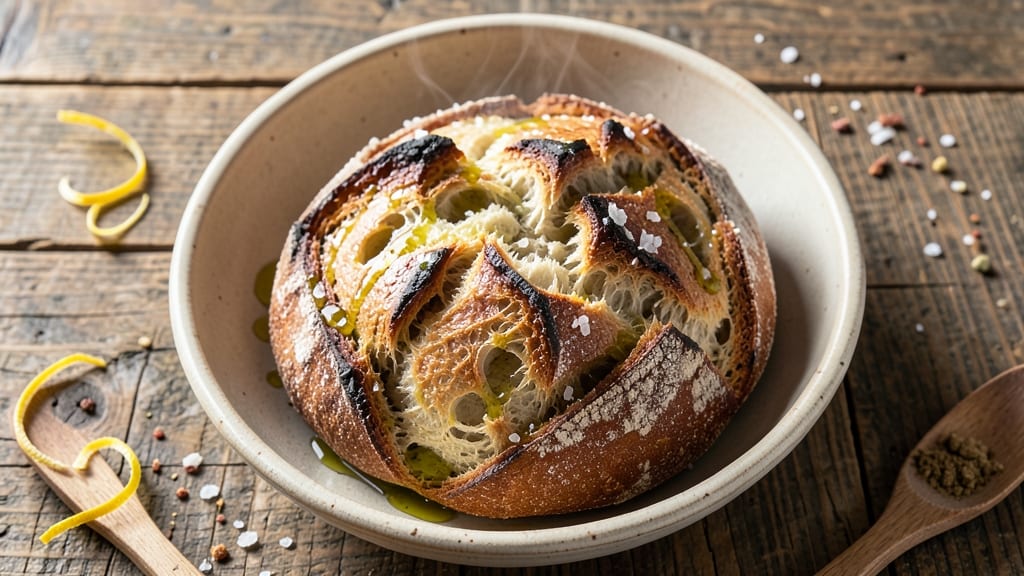 Altamura-Style Sourdough Bread Recipe: DOP-Protected Crusty Loaf in One Bake