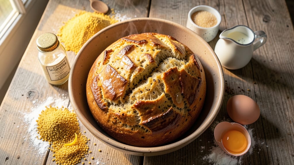 African Corn Bread Recipe: Spiced Crumb and Crunchy Top in One Bake