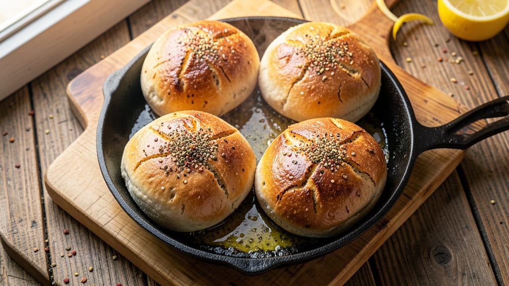 Arabic Bread Recipe Without Yeast: Quick-Fired Flatbread With Flaky Layers