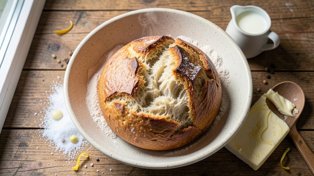 500g Flour Bread Recipe: Artisan Crust With Airy Crumb in One Bake