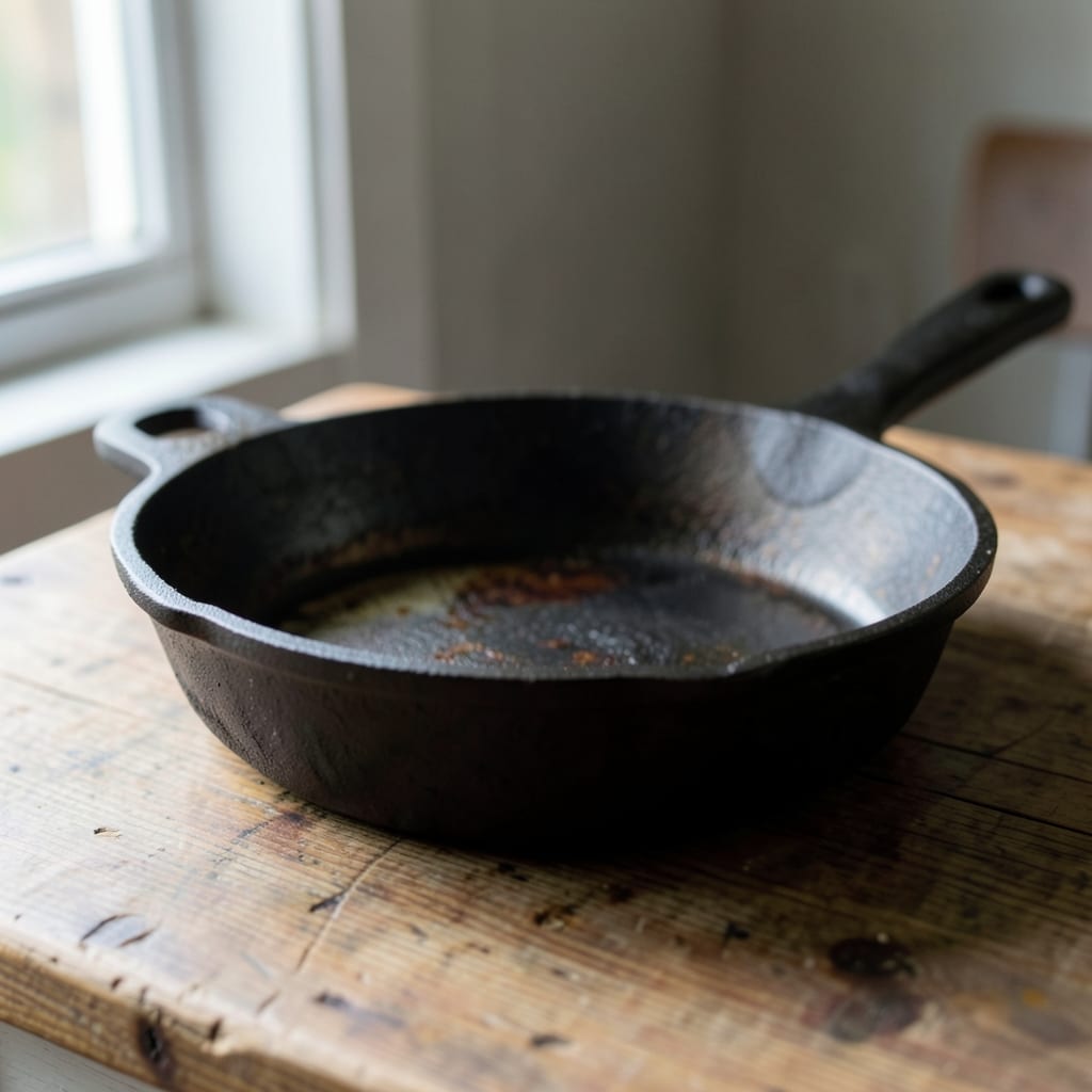 The cast iron skillet