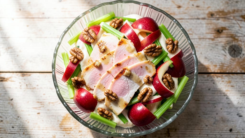 Atlanta Bread Company Chicken Waldorf Salad Recipe: Crunchy Apples, Celery, and Buttery Walnuts in 20 Minutes