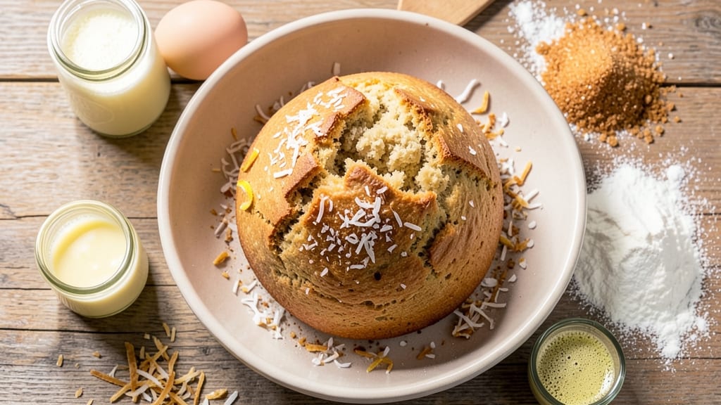 Asian Coconut Bread Recipe: Fragrant Pandan-Coconut Swirls in One Bake