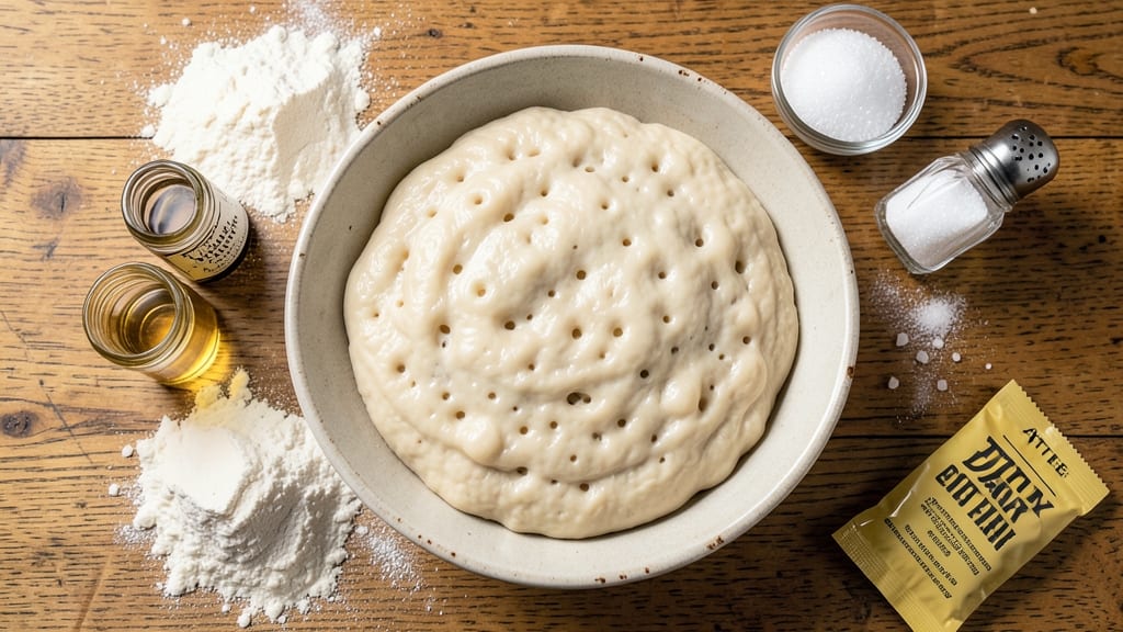 Amish Friendship Bread Starter Recipe Printable: Fermented Vanilla Swirls and Crusty Crown in One Bake