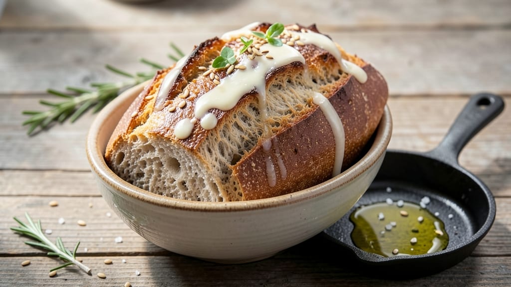 All-Purpose Flour Yeast Bread Recipe: No-Knead Magic for Crusty, Airy Loaves