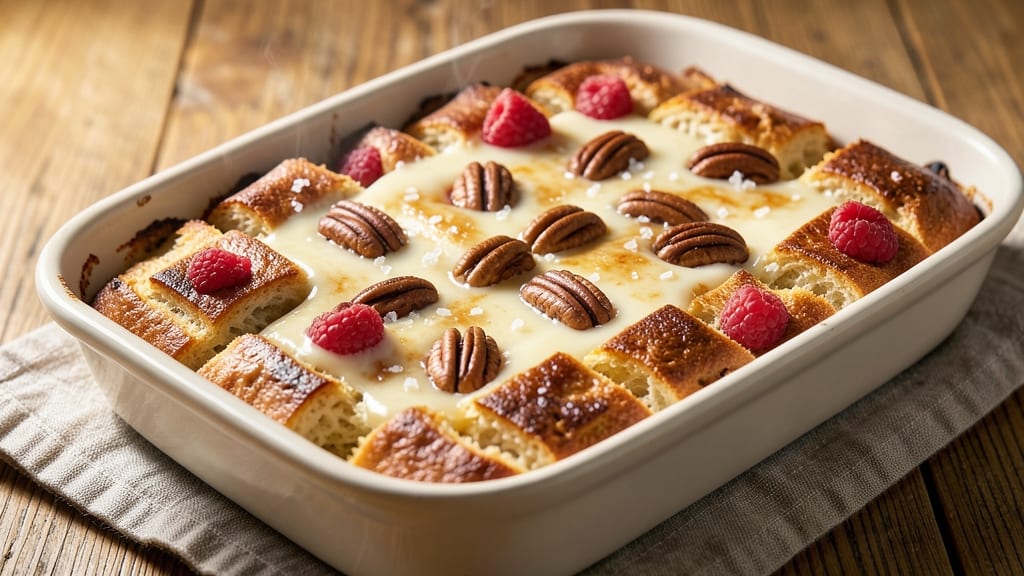 Artisan Bread Pudding Recipe: Vanilla-Infused Swirls and Buttery Crust Magic