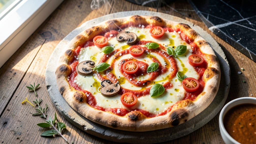 Atoria's Flatbread Pizza Recipe: Chewy Crust and Melted Cheese Magic