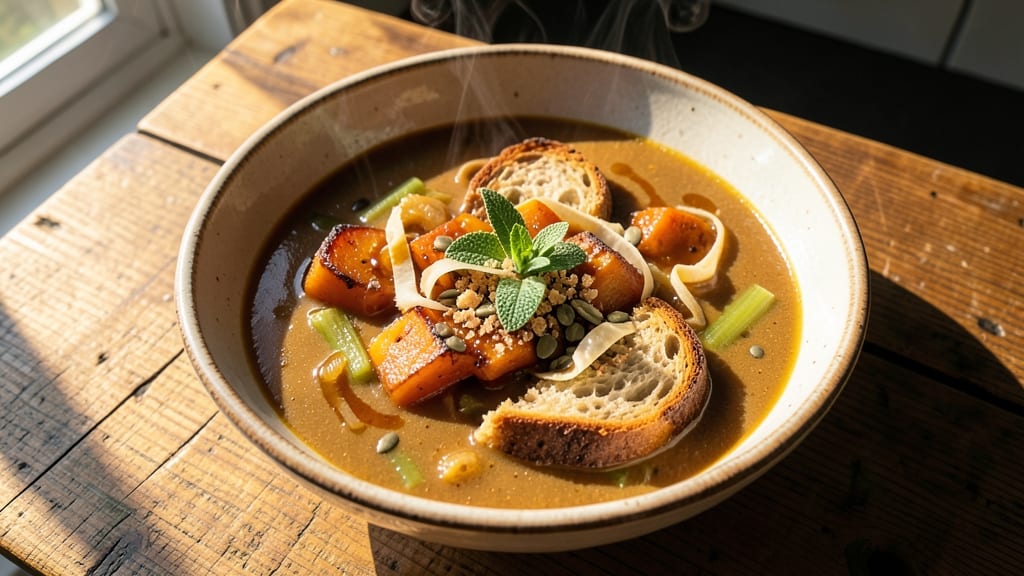 Atlanta Bread Butternut Squash Soup Recipe: Spiced Roasted Squash Velvety Smoothness
