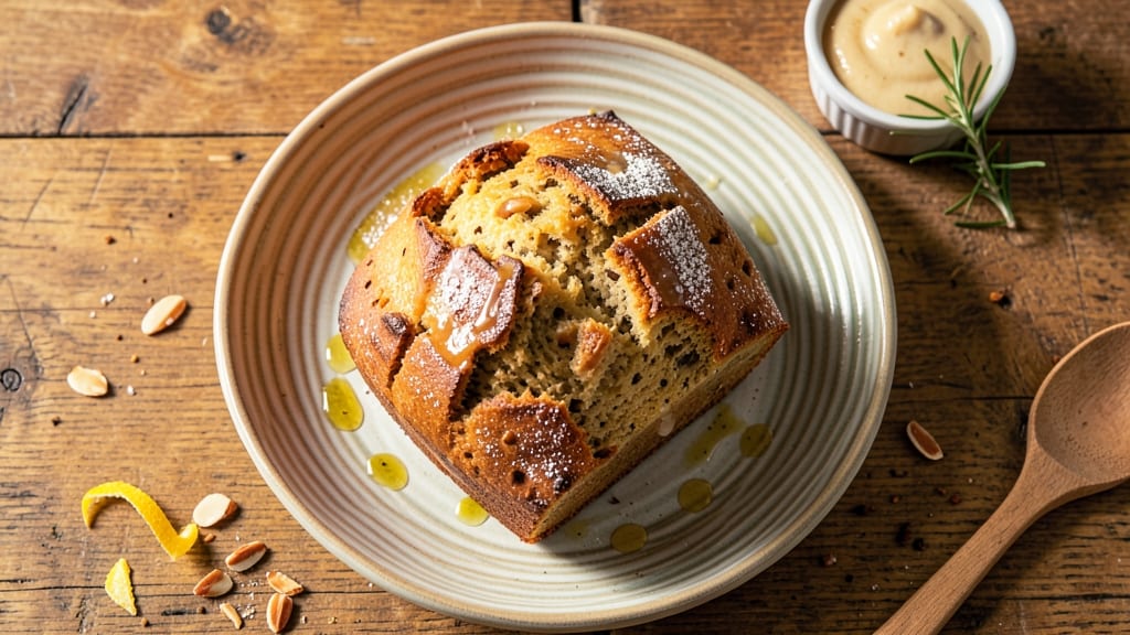 Almond Pulp Bread Recipe: Nutty Crust With Moist Swirls in One Bake