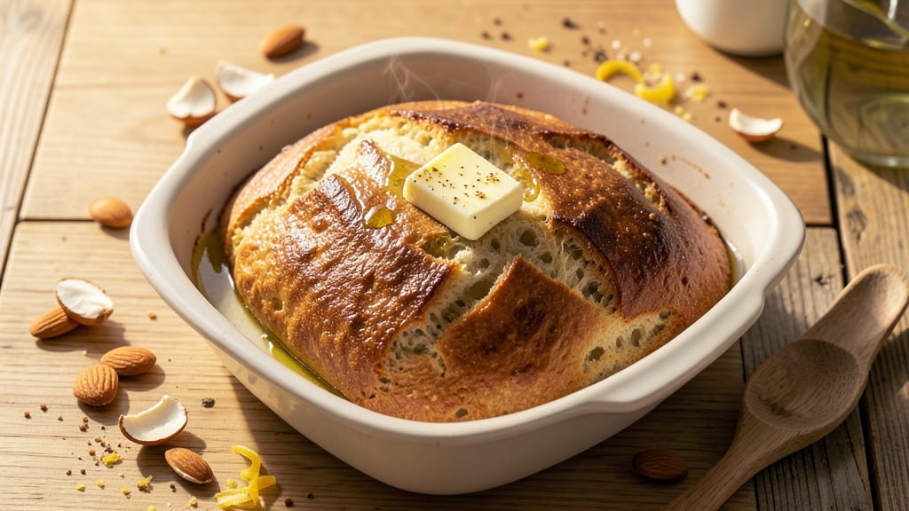 Atkins Diet Bread Recipe: Low-Carb Loaf With Buttery Crust and Open Crumb