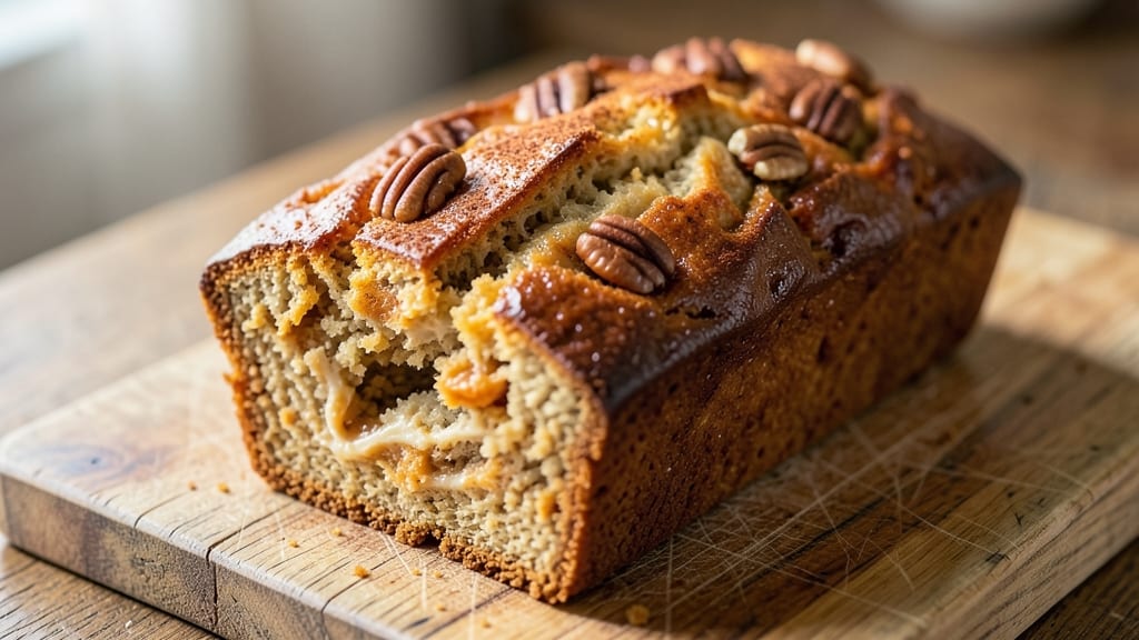 Alton Brown's Pumpkin Bread Recipe: Warm Spice-Kissed Crust With Gooey Streusel Top
