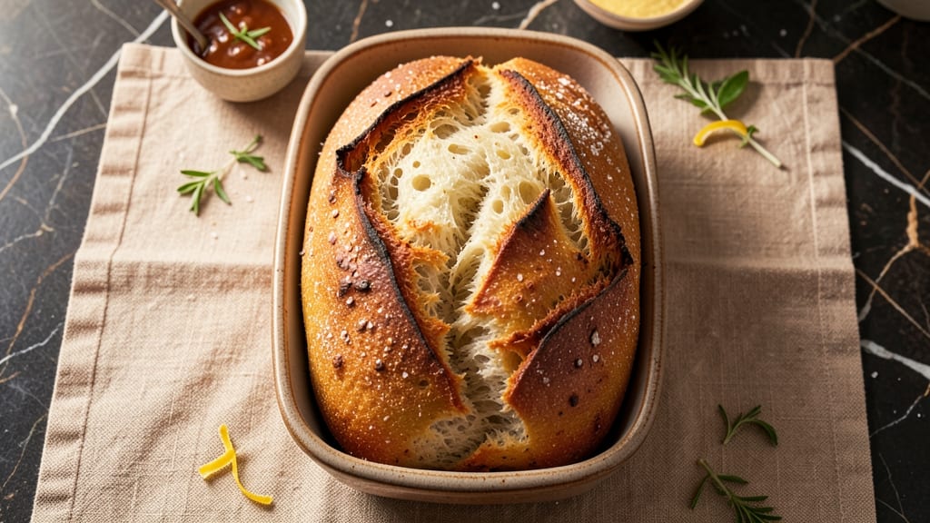 Aldi Bread Oven Recipe: Dutch Oven Crust With Pancake-Like Swirls