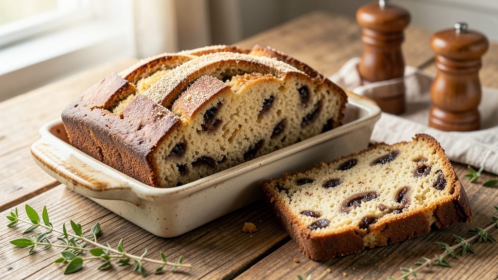 American Banana Bread Recipe: Warm Spice Infusion and Fudgy Crust Magic