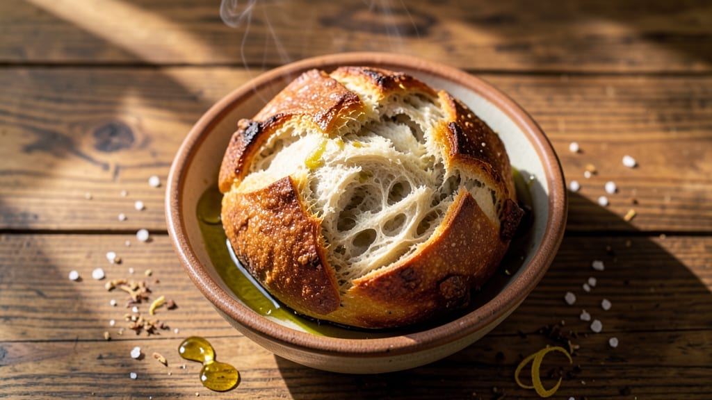 900g Bread Recipe: Hands-Off Rise to Artisan Crust in One Bake